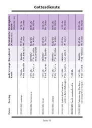 Gottesdienste 6