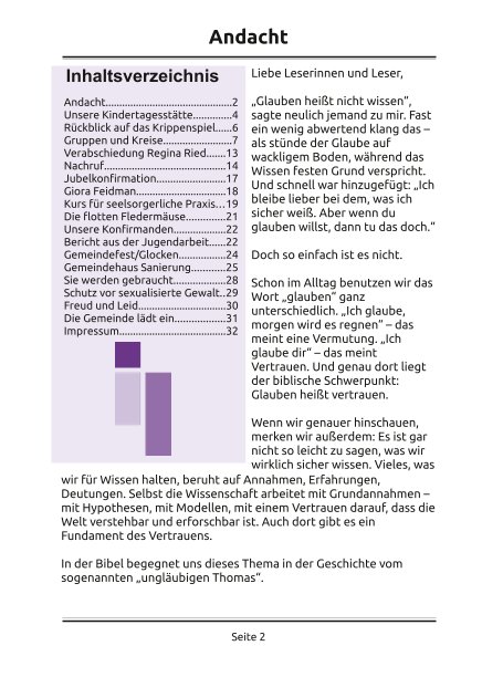 Andacht 1