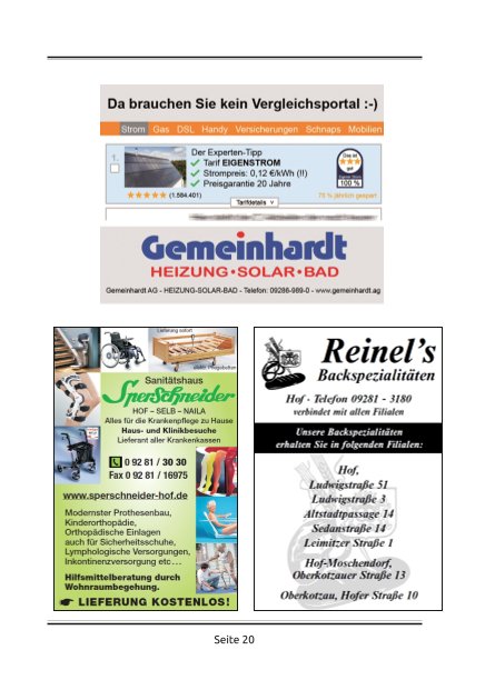 Unsere Unterst&uuml;tzer