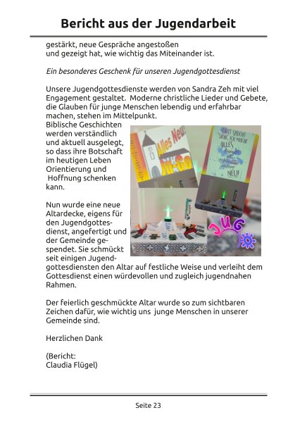 Jugendarbeit