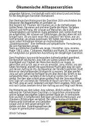 Exerzitien 2